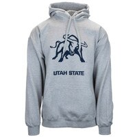 Utah State Bull Classic Unisex Hoodie gray